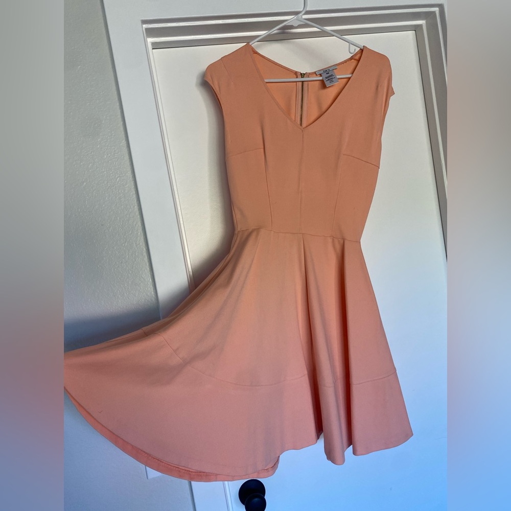Peach Dress